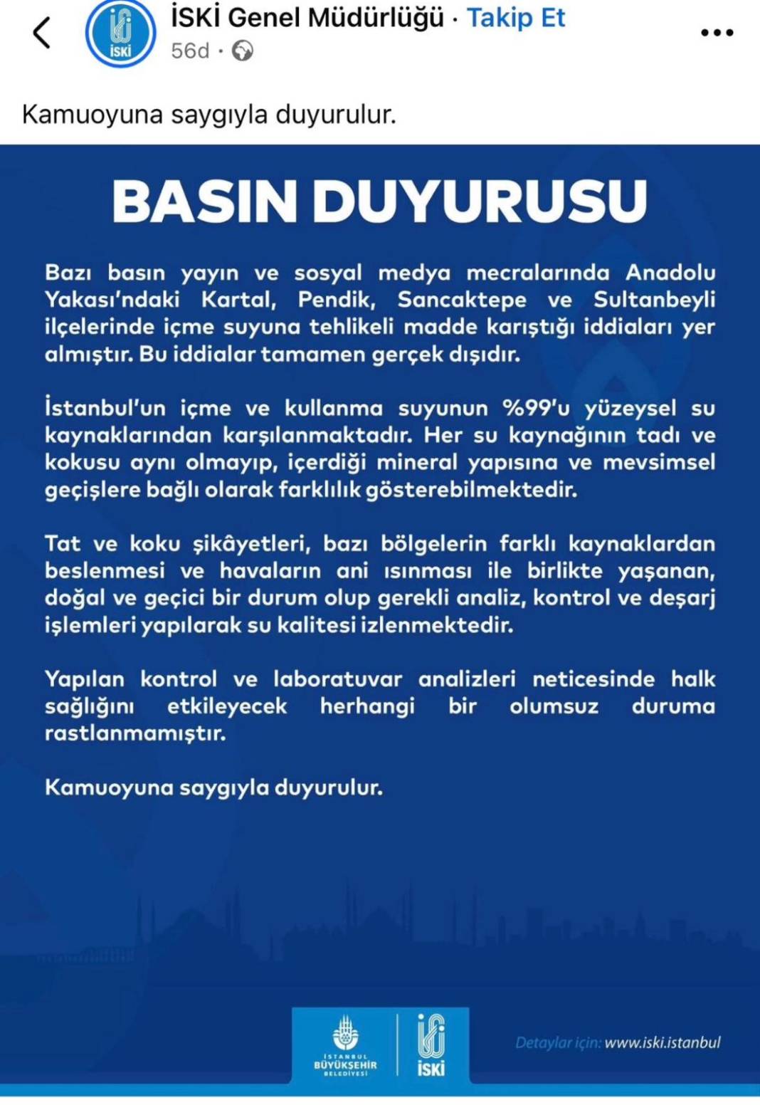İstanbul’da musluk suyuna atık su mu karıştı? Kartal, Pendik ve Maltepe’de lağım kokusu panik yarattı 5
